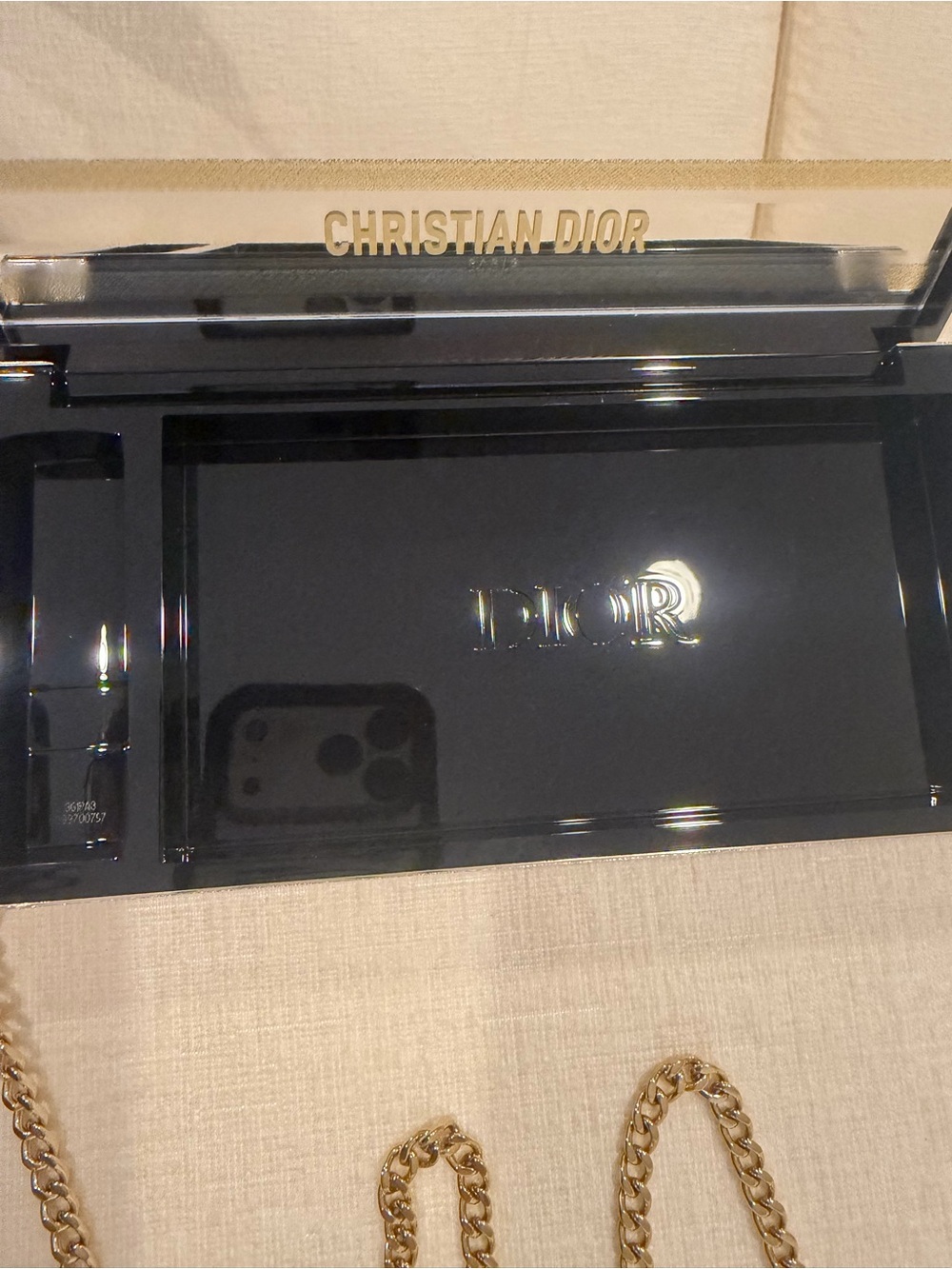 Christian Dior Beauty 2023 Minadiuere Clutch with chain - Picture 5 of 8